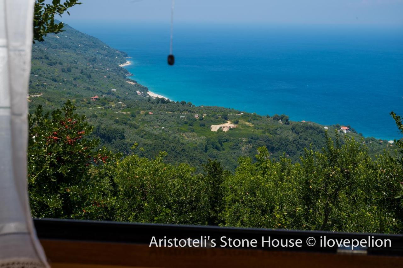 Aristoteli'S Stone House Makrirrákhi Esterno foto