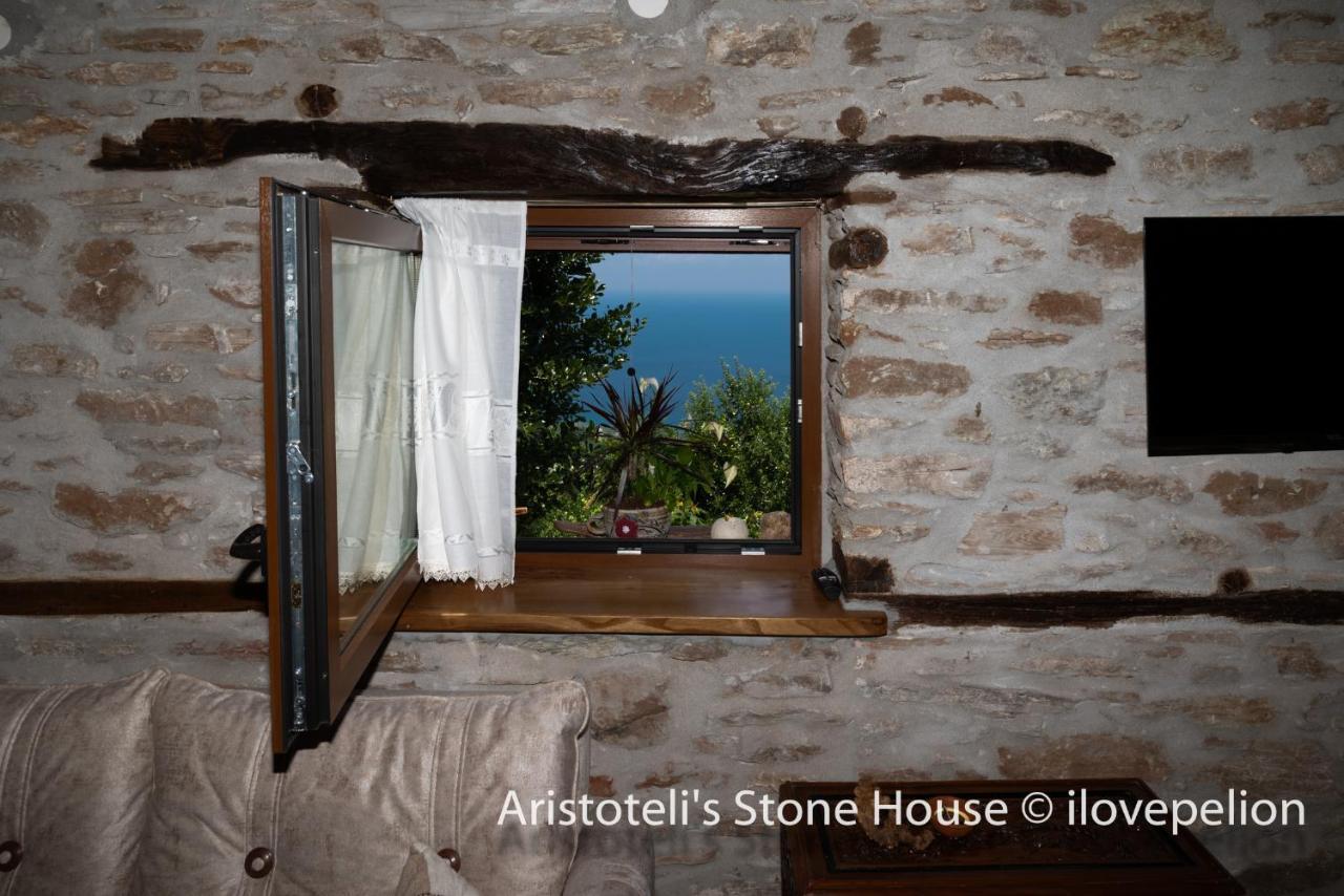 Aristoteli'S Stone House Makrirrákhi Esterno foto