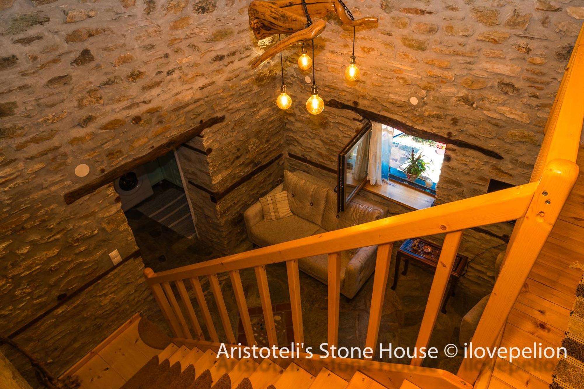 Aristoteli'S Stone House Makrirrákhi Esterno foto